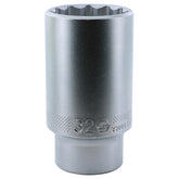 Wiha 33888 12 Point - 1/2" Drive Deep Socket 32.0mm