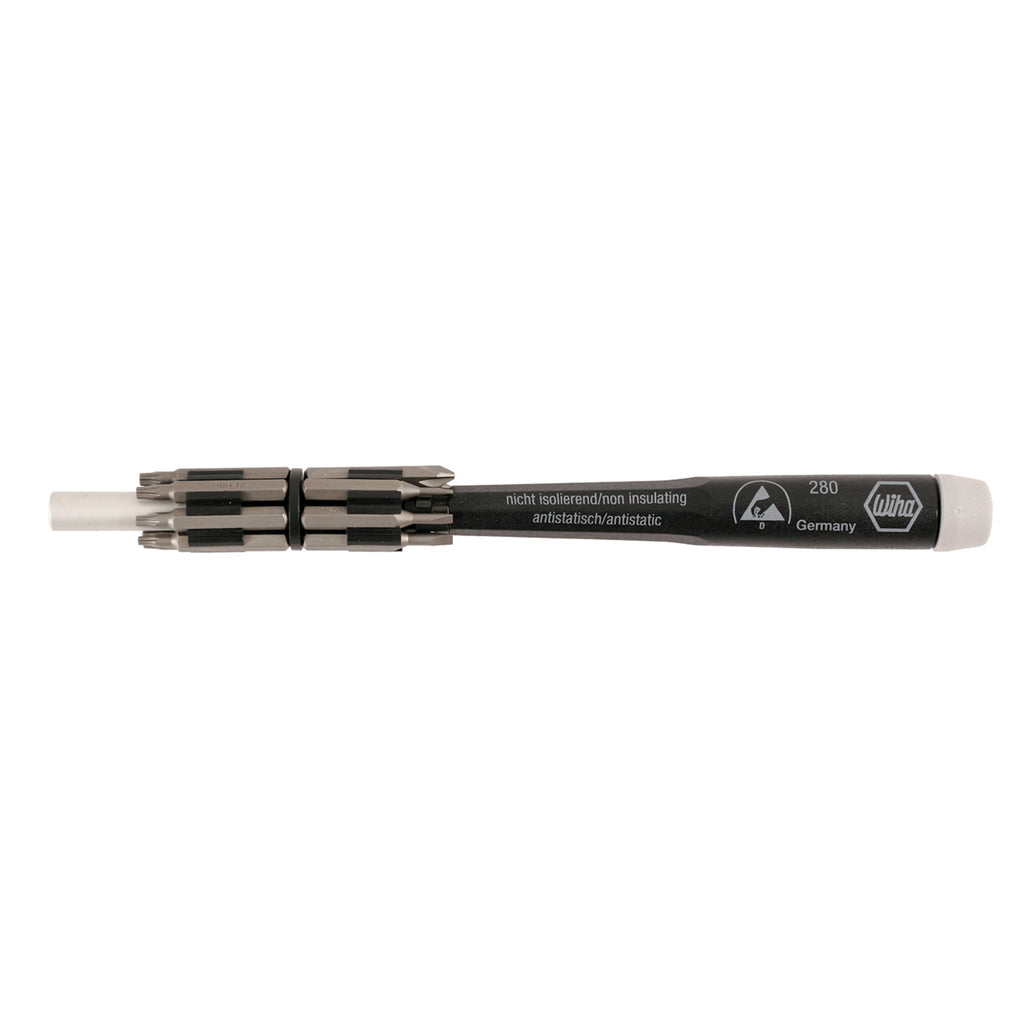 Wiha 75093 Sys 4 ESD Micro Bit Set Sl/PH Torx