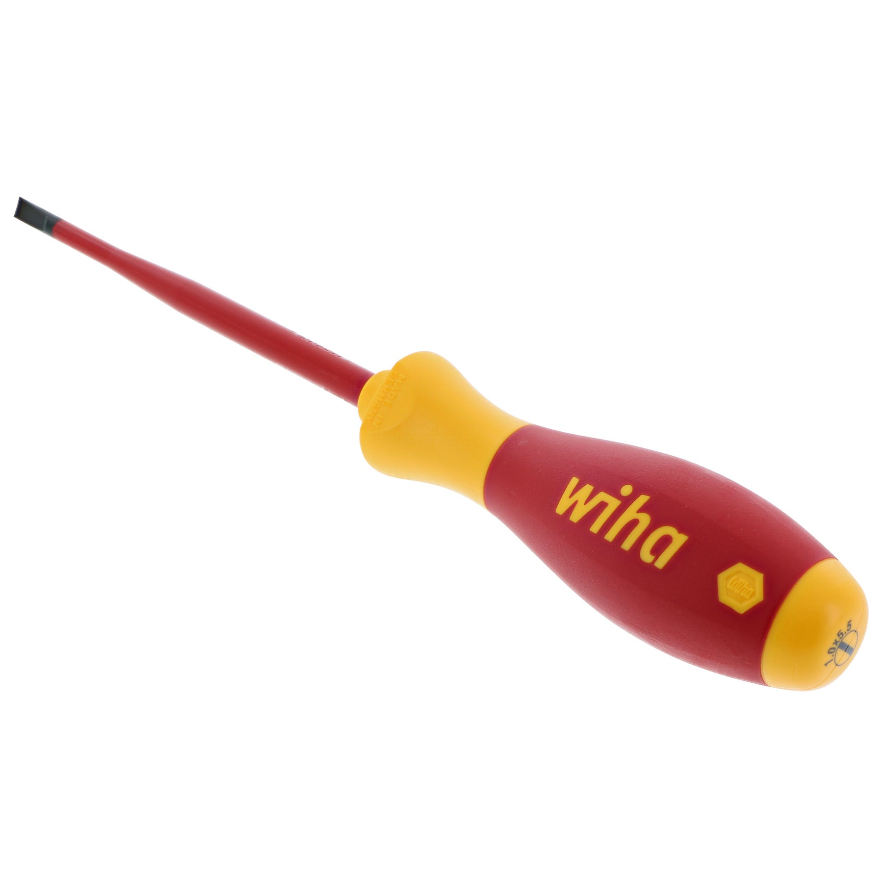 Insulated SlimLine Slotted Screwdriver 5.5mm x 125mm