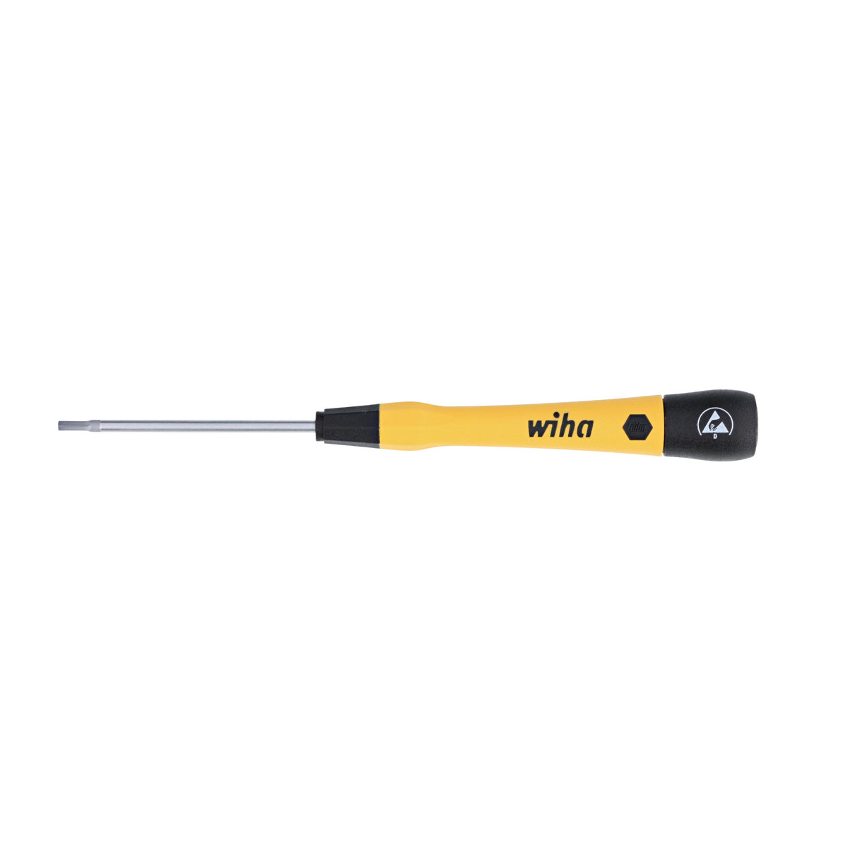 Wiha 27558 ESD Safe PicoFinish Precision Hex Screwdriver - 3/32" x 50mm