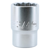 Wiha 33815 12 Point - 1/2" Drive Socket 3/4"