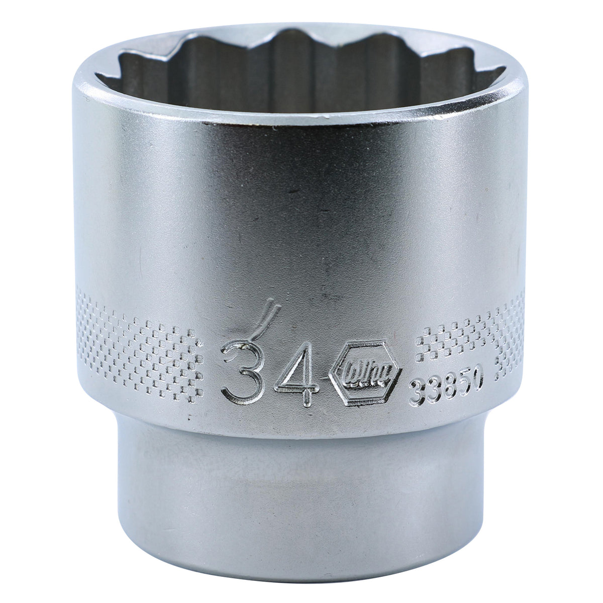 Wiha 33850 12 Point - 1/2" Drive Socket 34.0mm