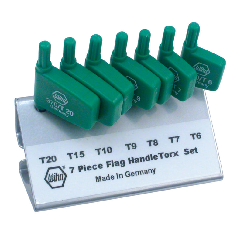 7 Piece Torx Flag Handle Screwdriver Set