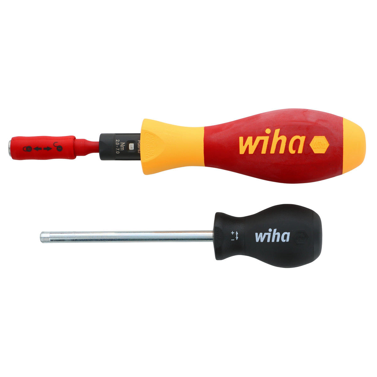 Wiha 28742 Insulated TorqueVario-S Handle 2.0-7.0Nm with SlimLine Blade Holder