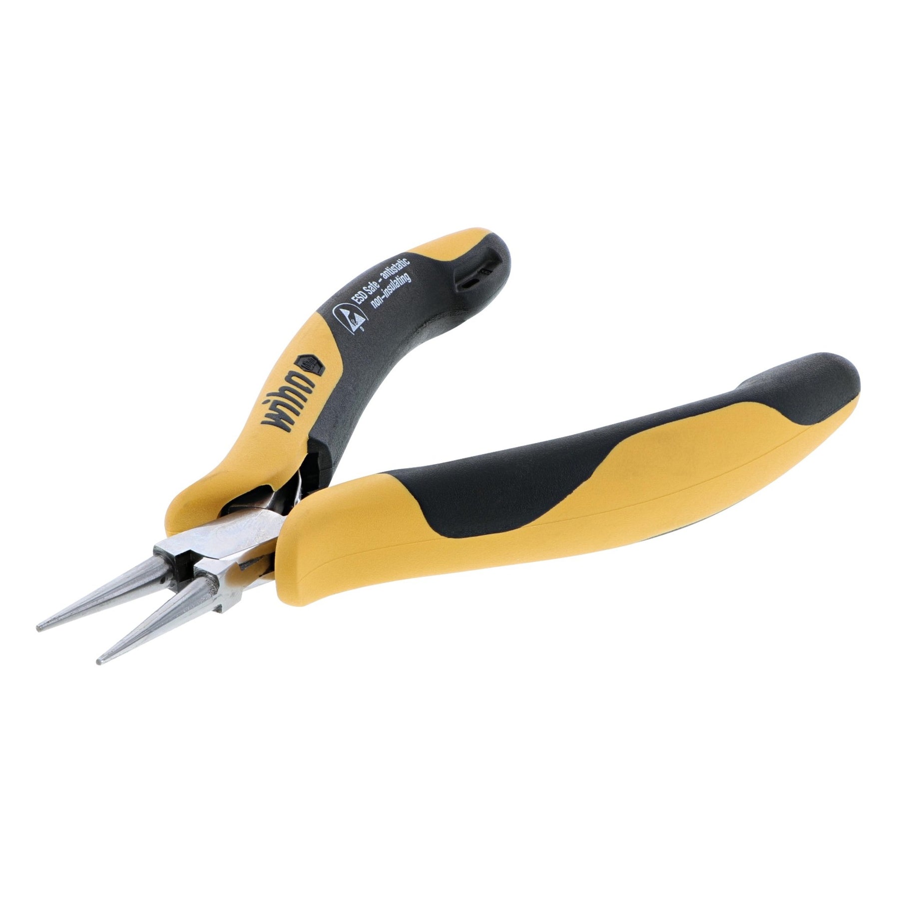 Wiha 32748 Precision ESD-Safe Needle Nose Pliers with 90° Bent