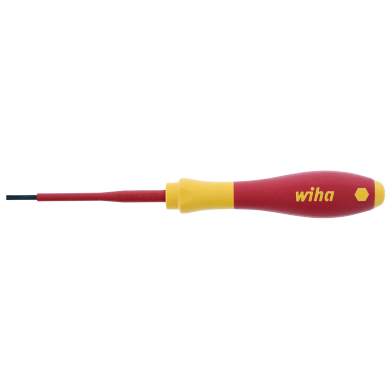 Insulated SoftFinish Slotted Screwdriver 2.5mm x 75mm