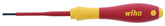 Wiha 92002 Insulated SoftFinish Slotted Screwdriver 2.5