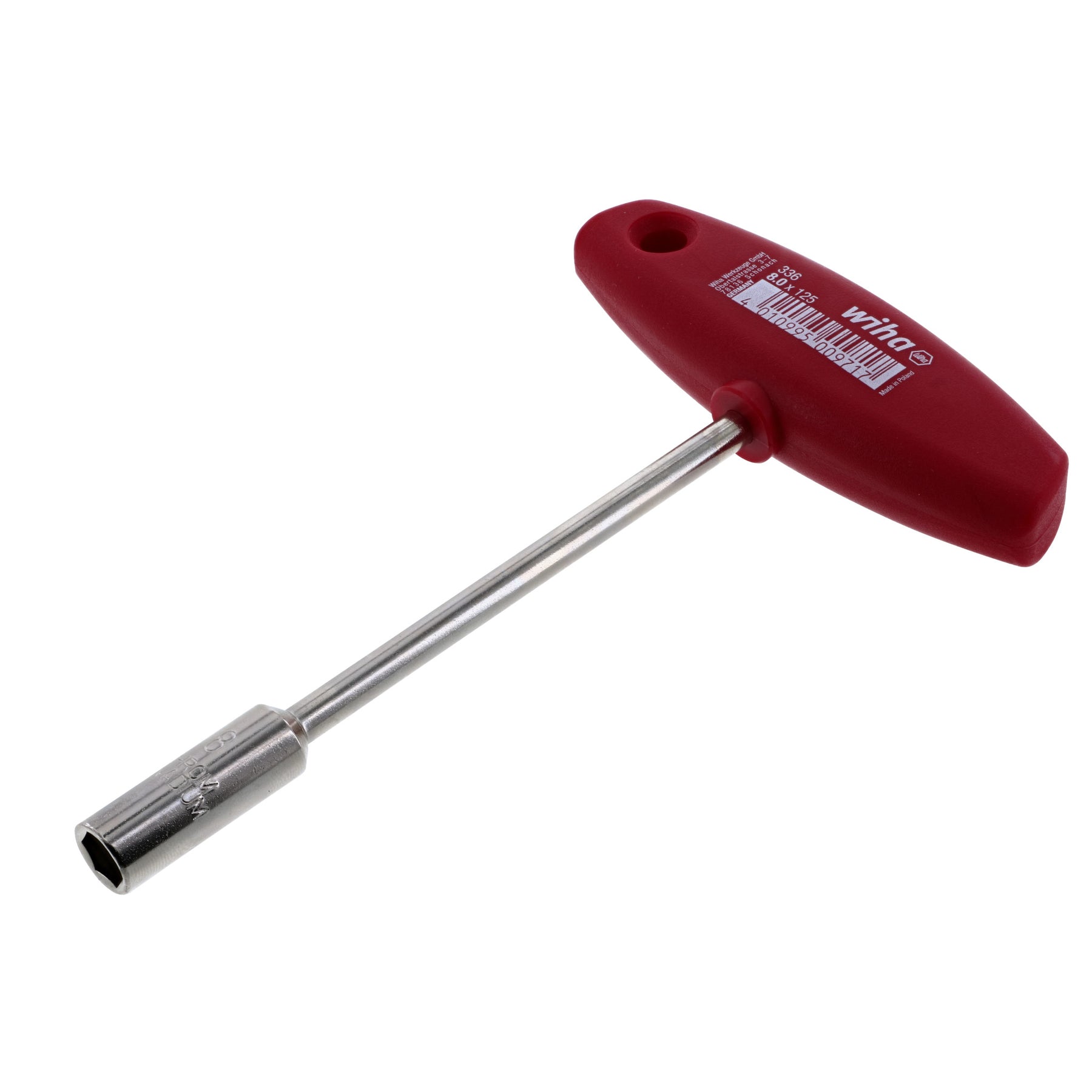 Classic Grip T-Handle Nut Driver 8.0mm