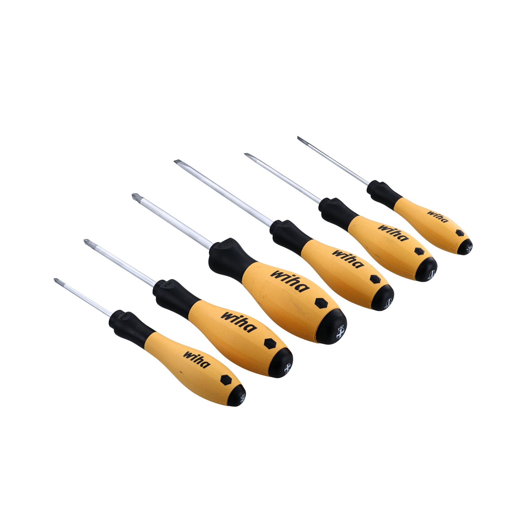 6 Piece SoftFinish ESD Slotted and Phillips Screwdriver Set