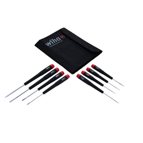 Wiha 26098 8 Piece Precision Slotted Screwdriver Set