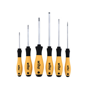6 Piece SoftFinish ESD Slotted and Phillips Screwdriver Set
