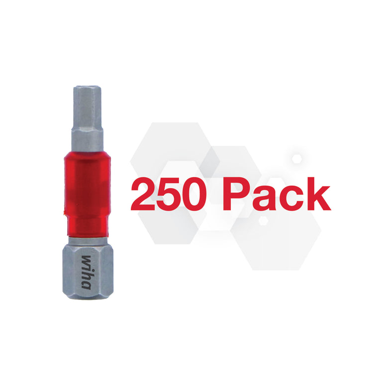 MaxxTor Impact Bit Hex 3.0mm - 29mm - 250 Pack