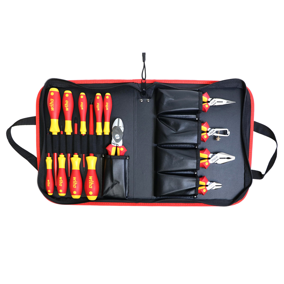 Wiha 32895 14 Piece Insulated Pliers-Cutters and Screwdriver Set