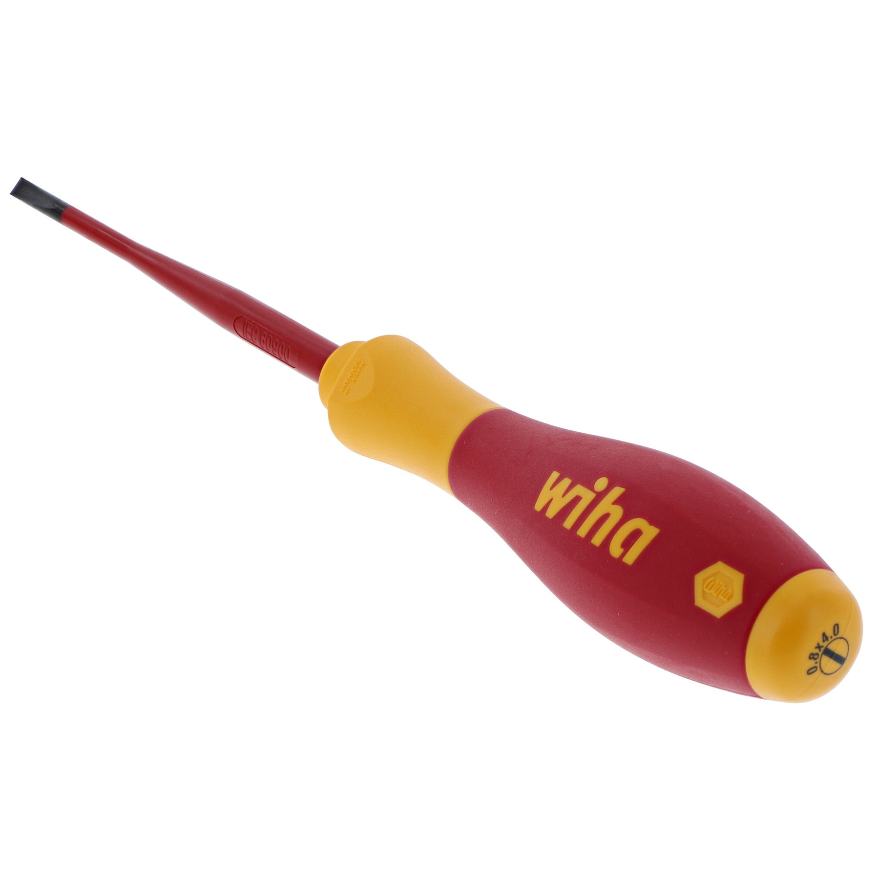 Insulated SlimLine Slotted Screwdriver 4.0mm x 100mm