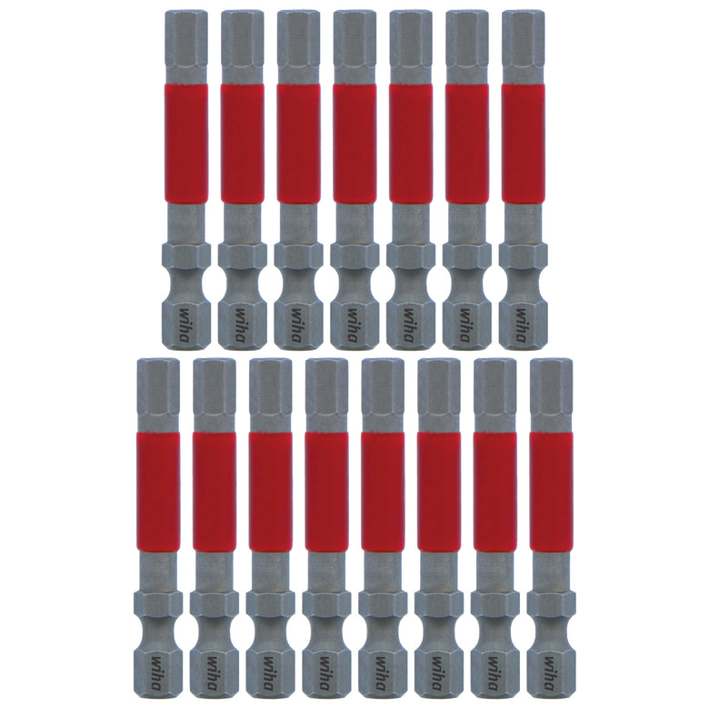MaxxTor Impact Bit Hex 7/32" - 49mm - 15 Pack