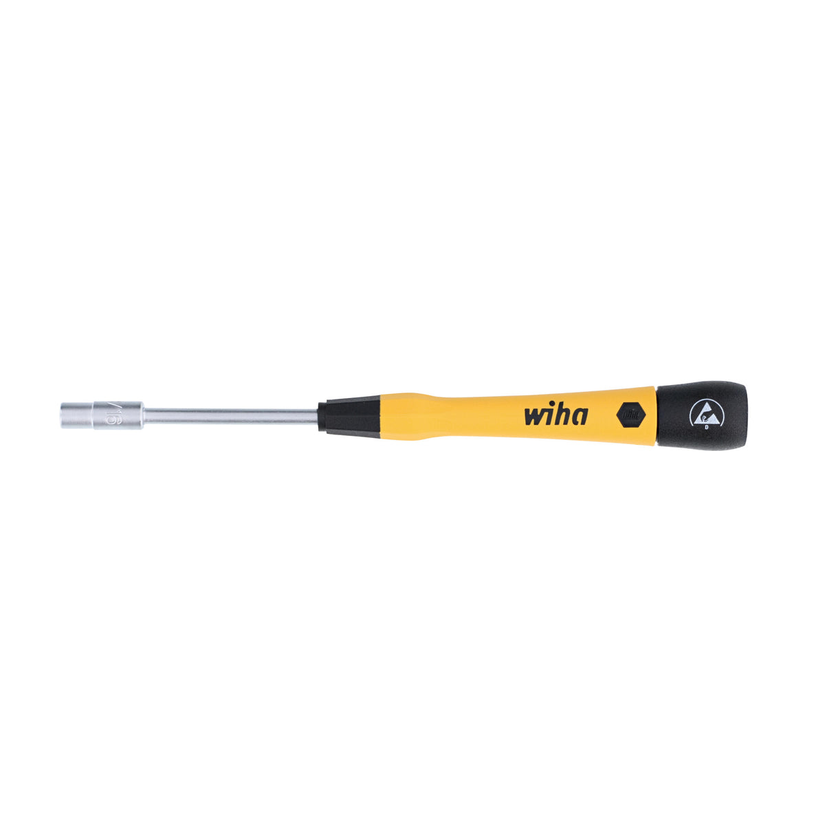 Wiha 27775 ESD Safe PicoFinish Precision Nut Driver - 3/16" x 60mm