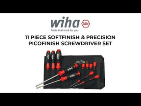 11 Piece SoftFinish and PicoFinish Screwdriver Driver Set Video