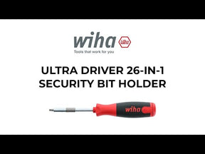 14 Piece Ultra Driver 26-in-1 Security Bit Holder Set Video