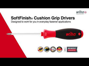 5 Piece SoftFinish Slotted and Phillips and Square Screwdriver Set Video