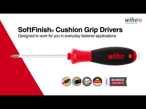 5 Piece SoftFinish X Heavy Duty Slotted and Phillips Screwdriver Set Video
