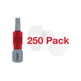 Wiha 76515 MaxxTor Impact Bit Hex 3.0mm - 29mm - 250 Pack