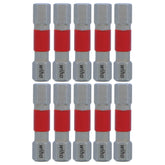 Wiha 76526 MaxxTor Impact Insert Bit Hex 6.0mm x 29mm - 10 Pack