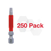 Wiha 76593 MaxxTor Impact Bit Square #2 - 29mm - 250 Pack