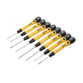 Wiha 27396 8 Piece ESD Safe Picofinish Precision Screwdriver Set in Pouch