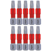 Wiha 76512 MaxxTor Impact Insert Bit Torx T20 - 29mm - 10 Pack