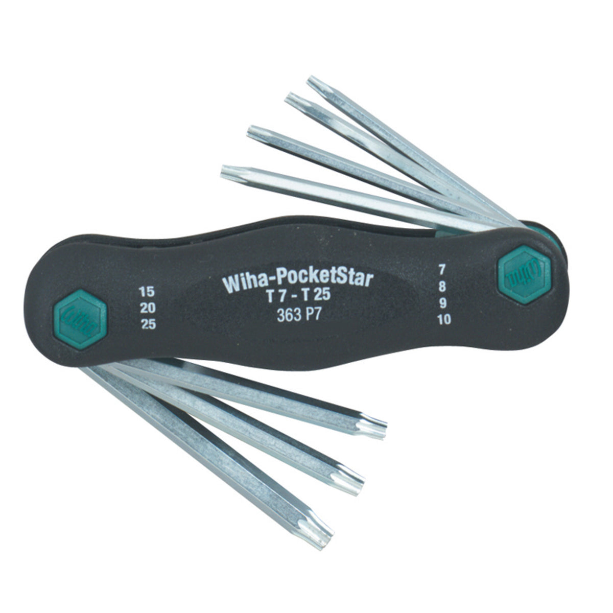 Wiha 36396 7 Piece Torx PocketStar Fold Out Set