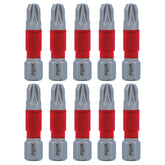 Wiha 76508 MaxxTor Impact Bit Pozidriv #3 x 29mm - 10 Pack