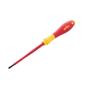 Wiha 32017 Insulated SoftFinish Slotted Screwdriver 4.0mm x 100mm