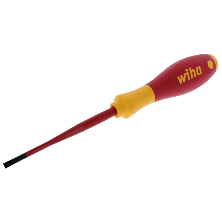 Insulated SlimLine Slotted Screwdriver 4.0mm x 100mm