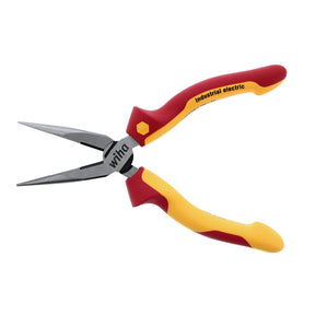 Insulated Industrial Long Nose Pliers 6.3"