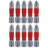 Wiha 76502 MaxxTor Impact Bit Phillips #2 - 29mm - 10 Pack