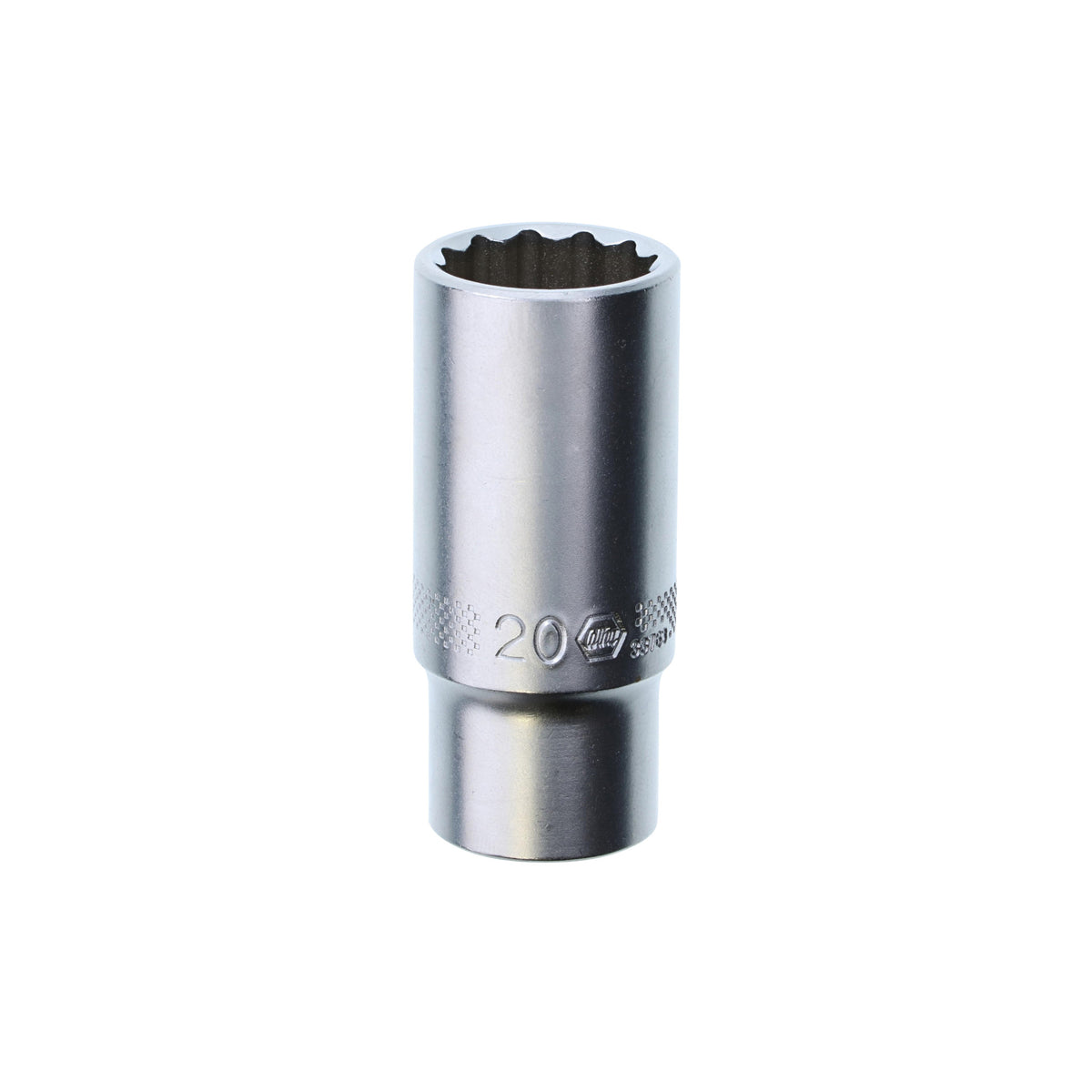 Wiha 33763 12 Point - 3/8" Drive Deep Socket 20.0mm