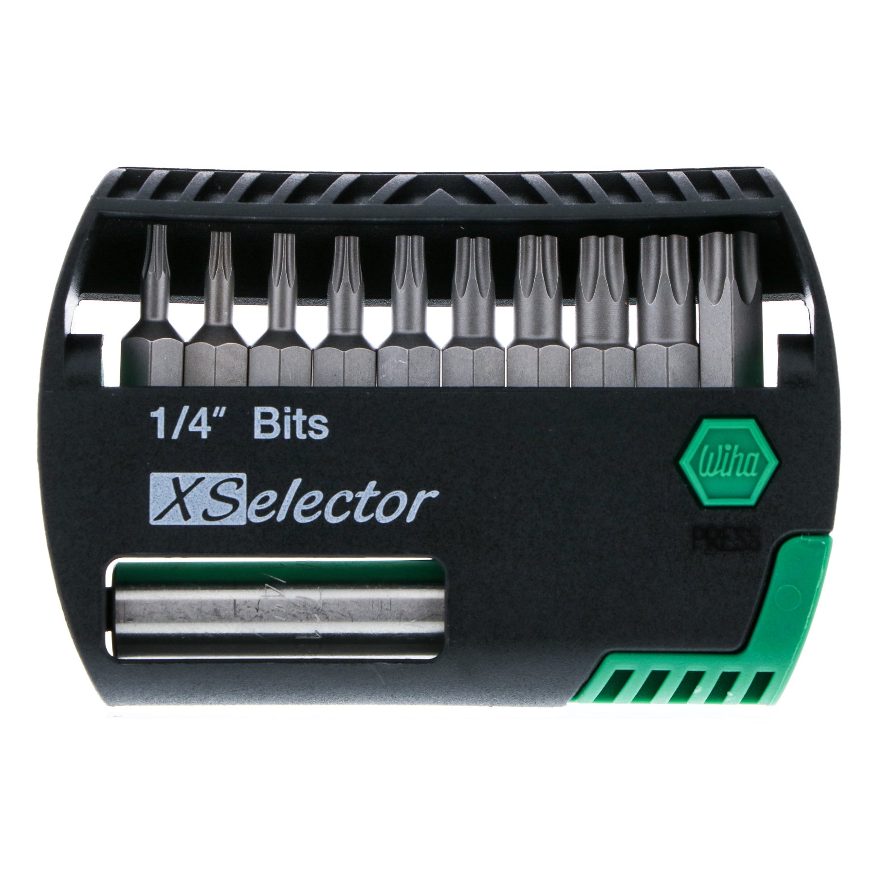 Wiha 79445 11 Piece Torx Xselector and Magnetic Bit Holder Set - T7 - T40