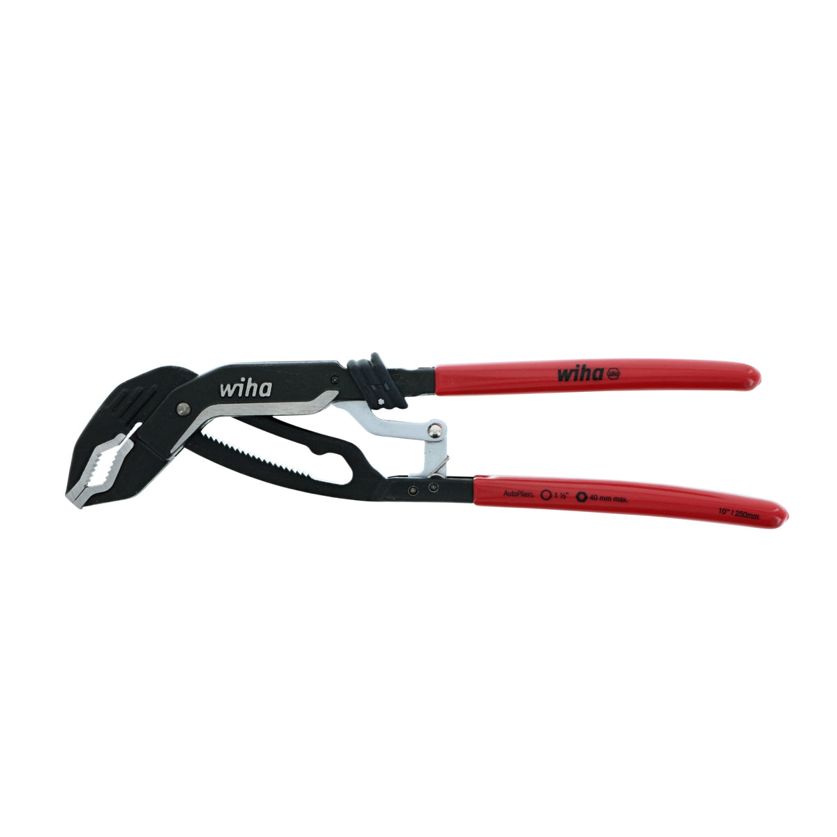 Wiha 32637 Classic Auto Grip V-Jaw Tongue and Groove Pliers 10"