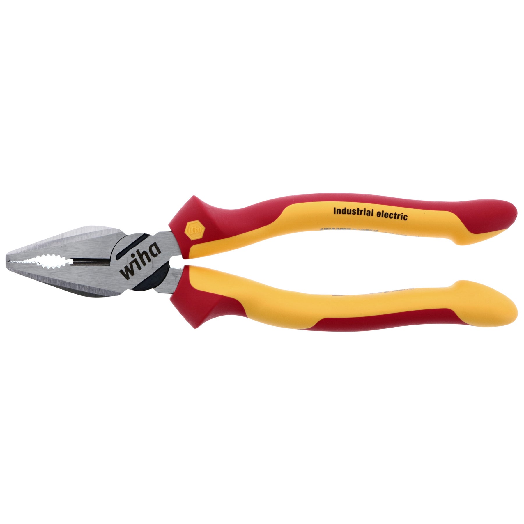 Wiha 32930 Insulated Industrial Combination Pliers 8.0"