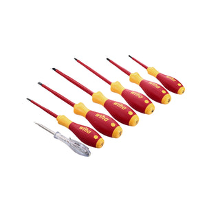 7 Piece Insulated SoftFinish Screwdriver and Voltage Detector Set