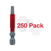 Wiha 76567 MaxxTor Impact Bit Hex 9/64" - 29mm - 250 Pack