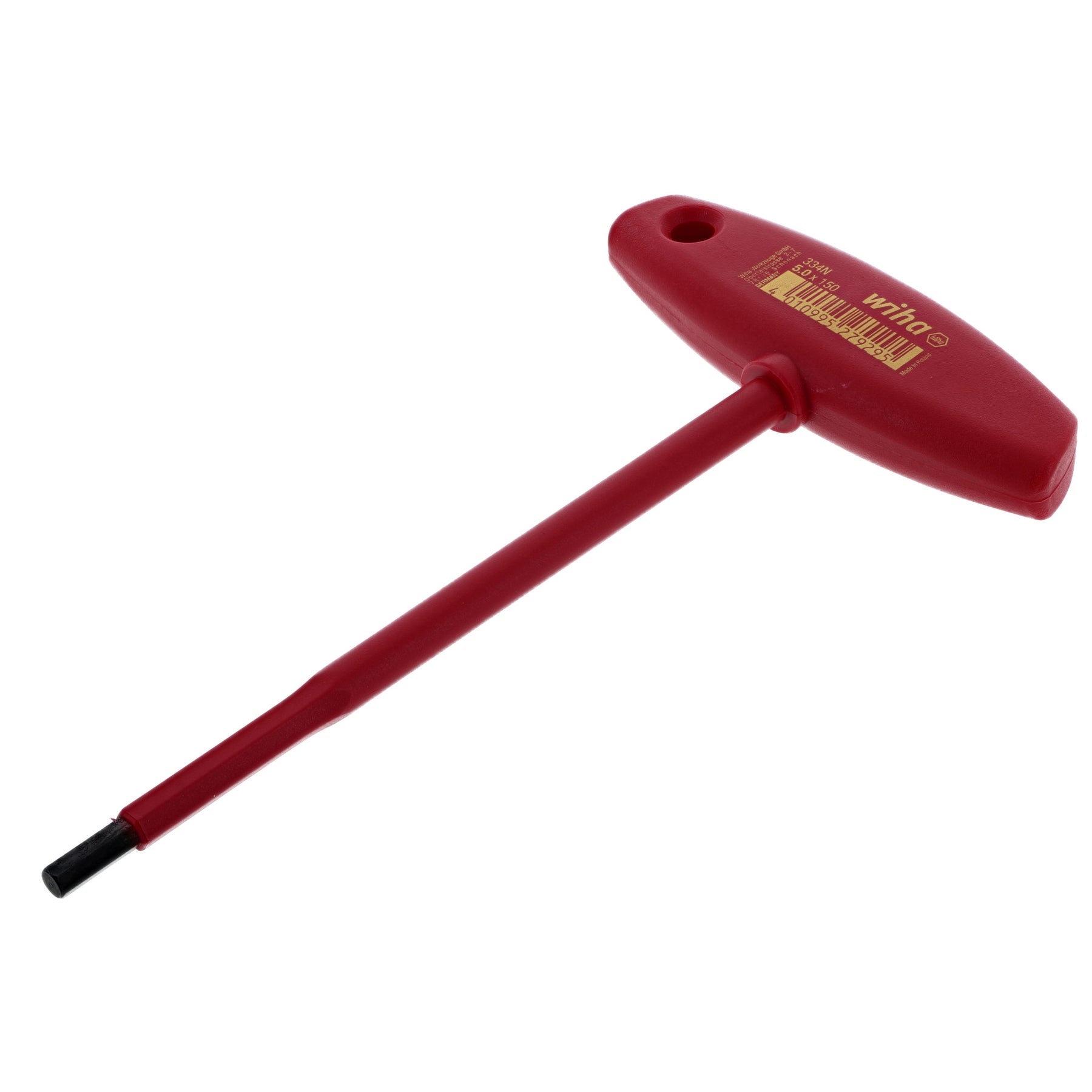 Insulated Hex Metric T-Handle 5.0mm