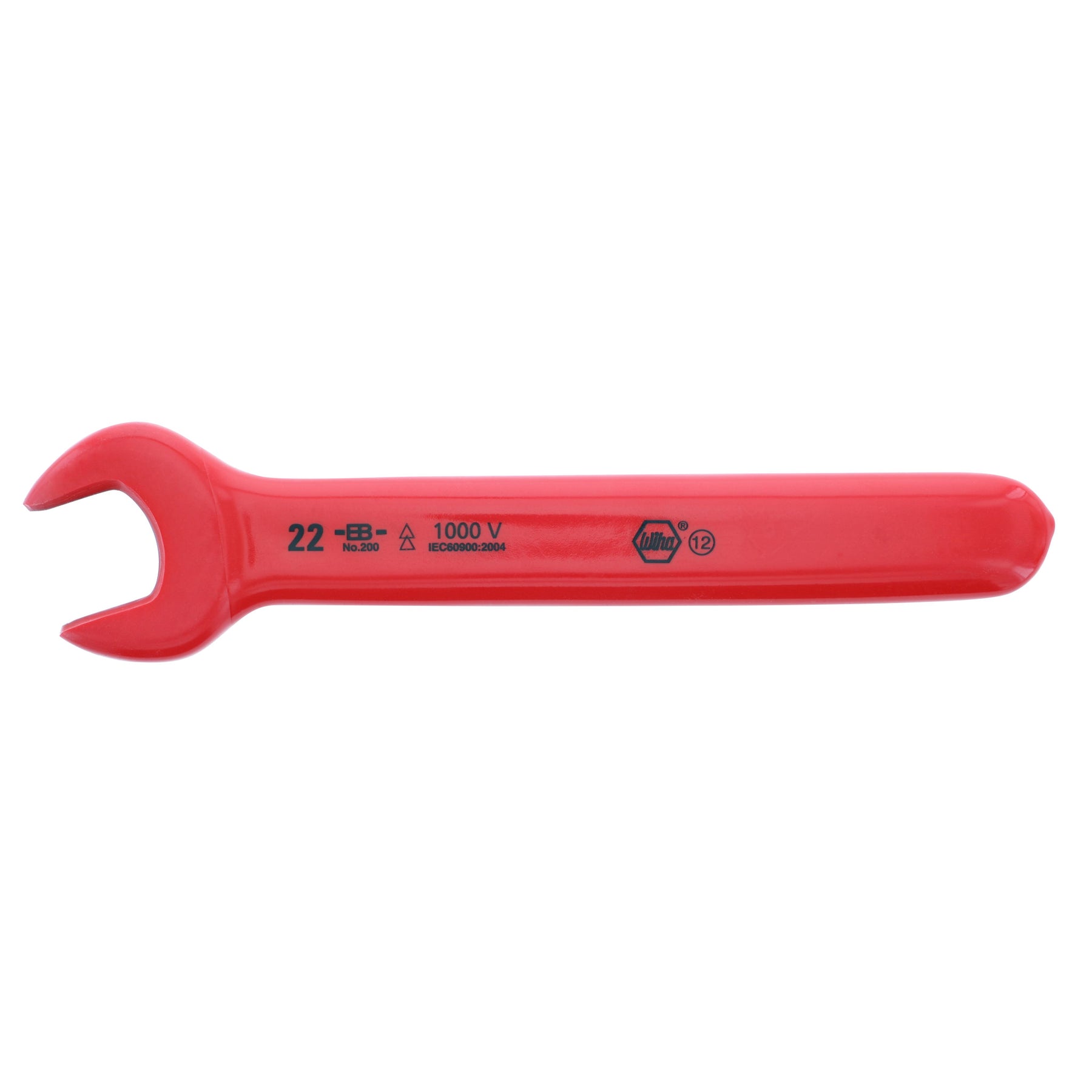 Wiha 20022 Insulated Open End Wrench 22.0mm