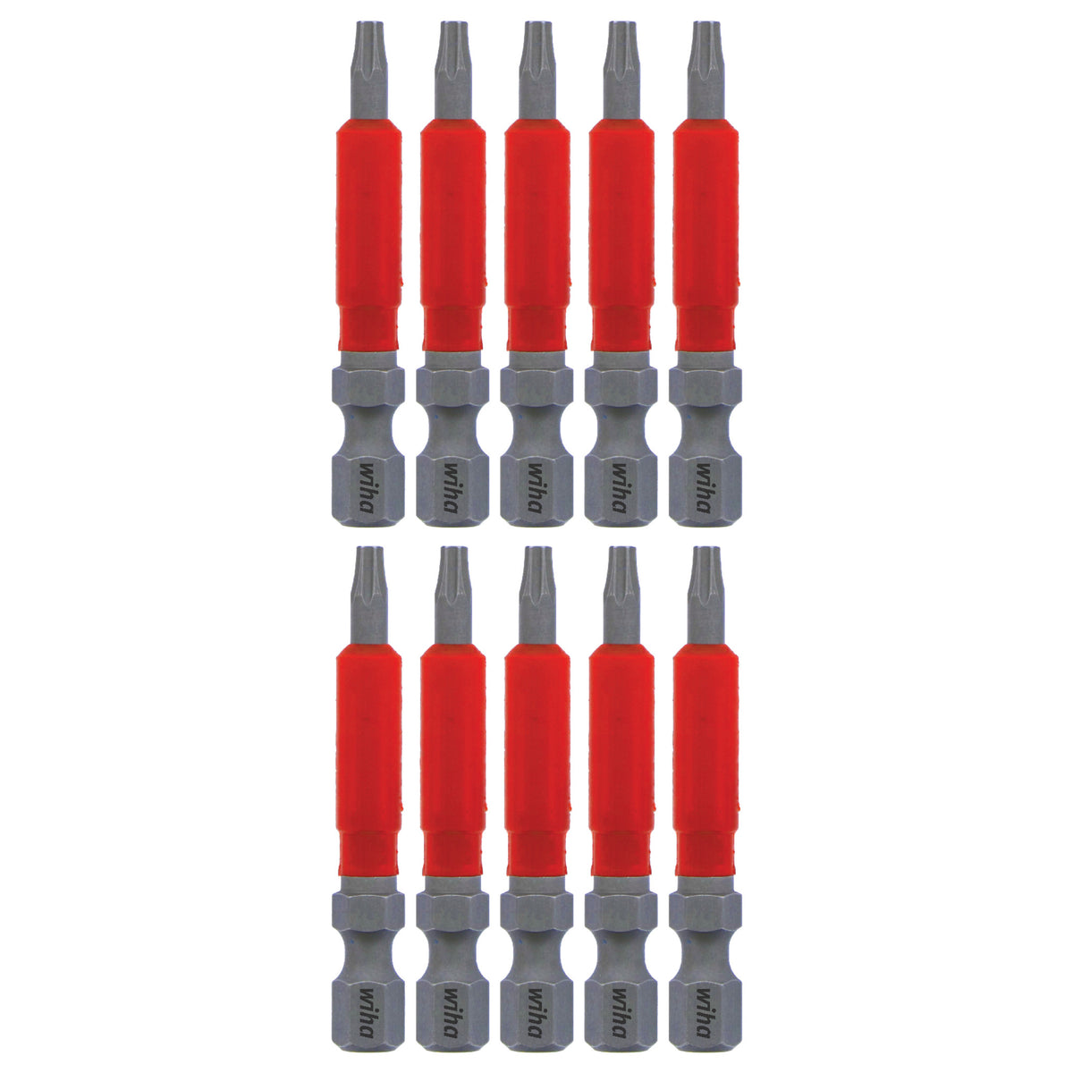 Wiha 76553 MaxxTor Impact Bit Torx T10 x 49mm - 10 Pack