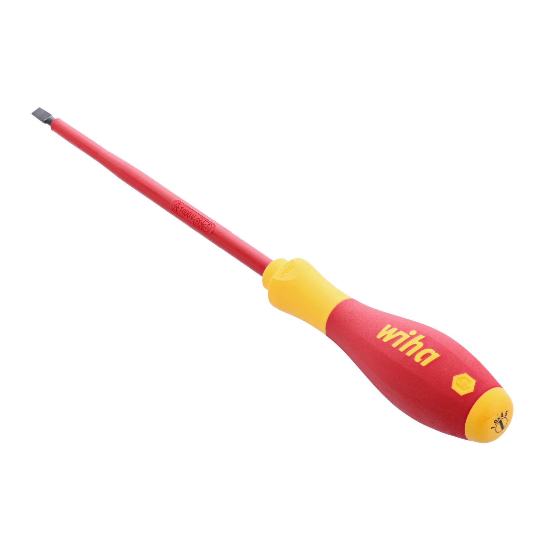 Insulated SoftFinish Slotted Screwdriver 4.5 x 125mm