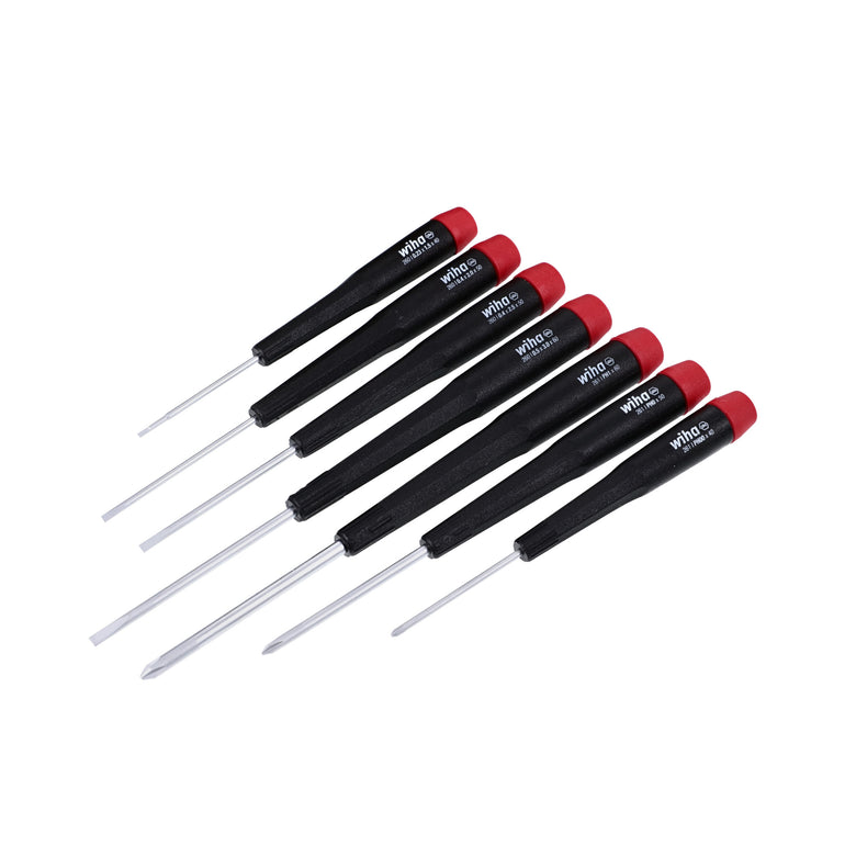 7 Piece Precision Slotted and Phillips Screwdriver Set