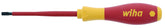Wiha 92008 Insulated SoftFinish Slotted Screwdriver 4.5