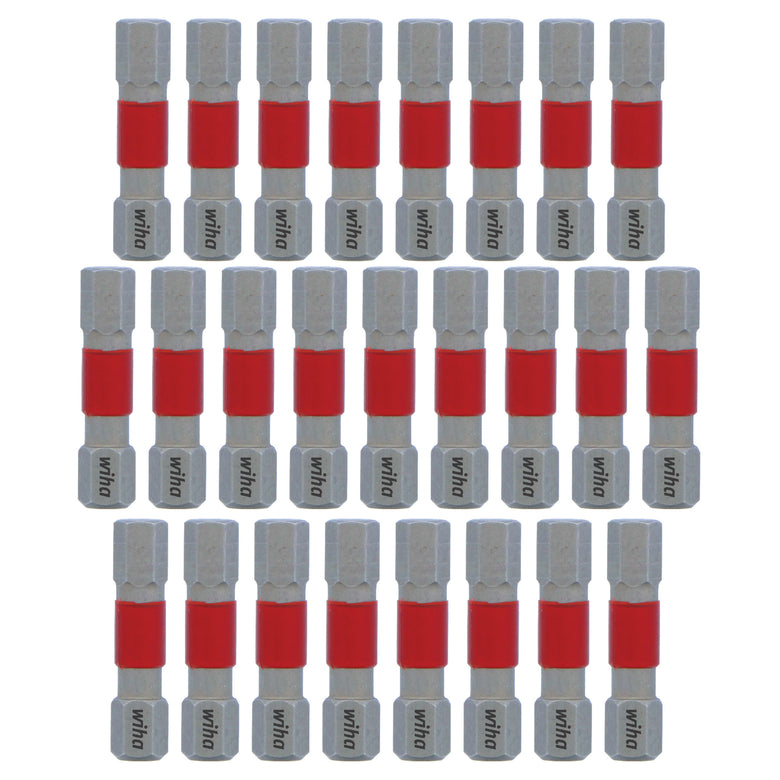 MaxxTor Impact Bit Hex 6.0mm - 29mm - 25 Pack