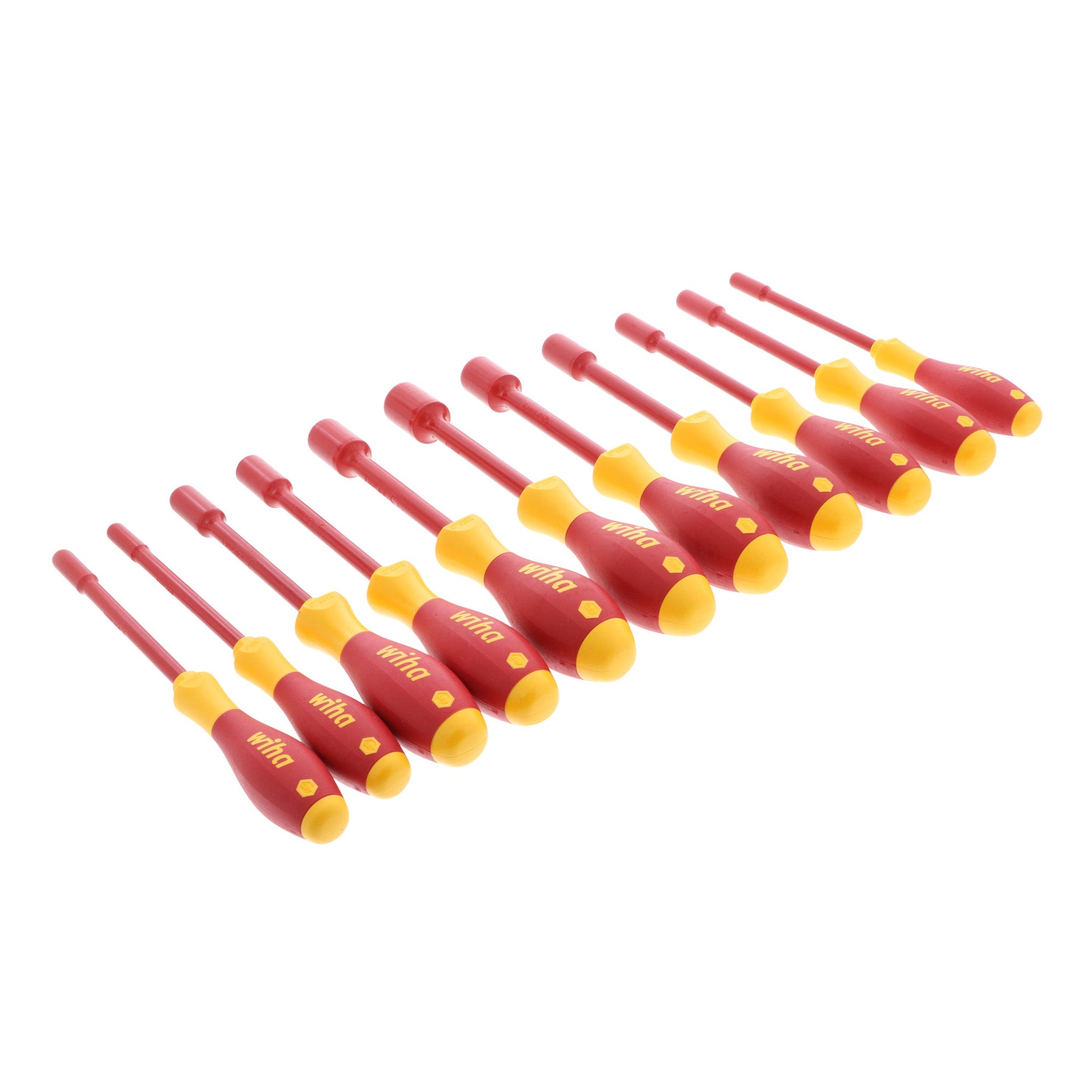 11 Piece Insulated SoftFinish Nut Driver Set - Inch