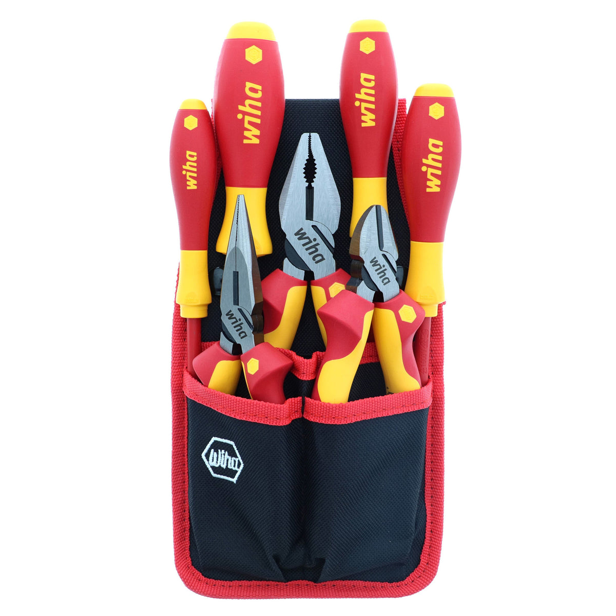 WIHA TOOLS 32945 Geïsoleerde Crimper 30-6 Awg 7 Inch